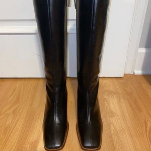 Alohas East Black Knee High Boots